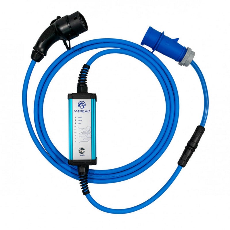 Incarcator Portabil Ampevo 7.4kW Type 2
