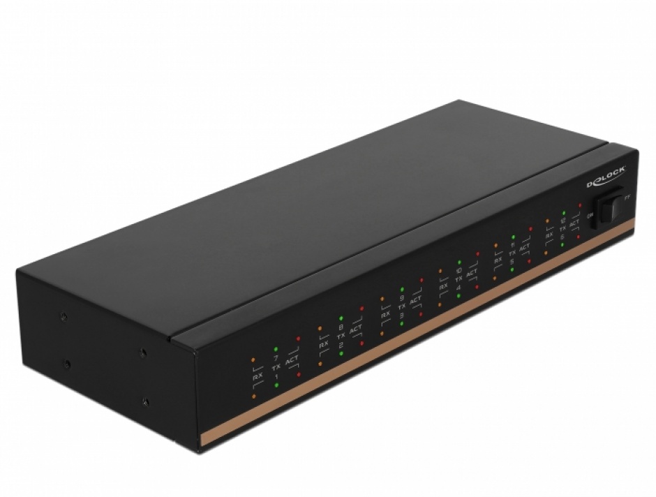 Adaptor Delock 12 Porturi USB la Serial RS-232