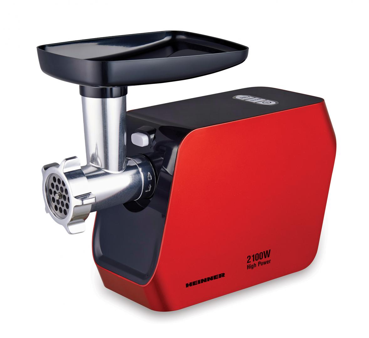 Mașină Tocat Heinner MG-2100RD, 2100W, 3 Site, Funcție Reverse