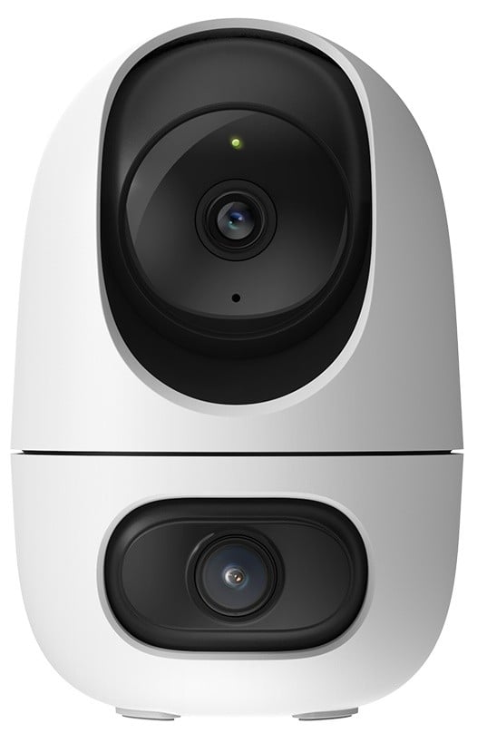Camera supraveghere interior Tapo C245D, dual lens 2K, inclinare si rotatie cu din mobil, detectie AI, audio bidirectional, IR 12m