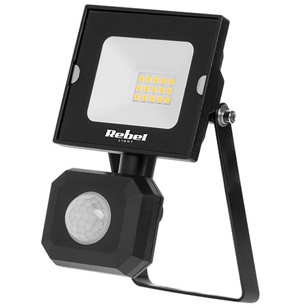 Reflector LED 10W cu Senzor 4000K Rebel