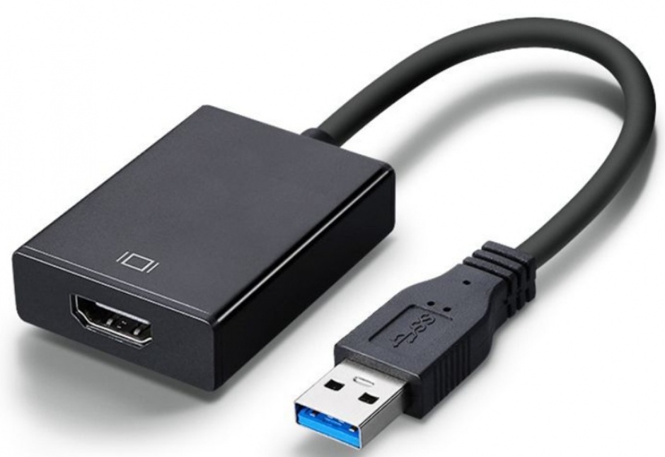 Adaptor USB 3.0 la HDMI OEM, Extindere Desktop