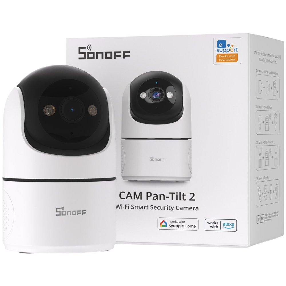 Sonoff CAM Pan-Tilt 2: Smart WiFi Full HD 1080p