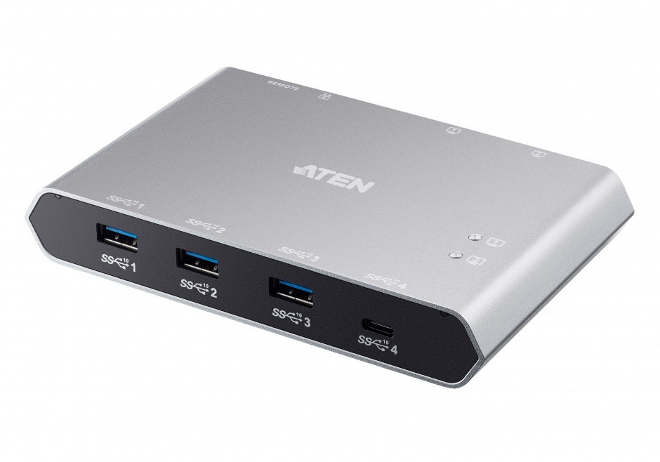 ATEN US3342 Switch USB-C 4 Porturi, 10Gbps