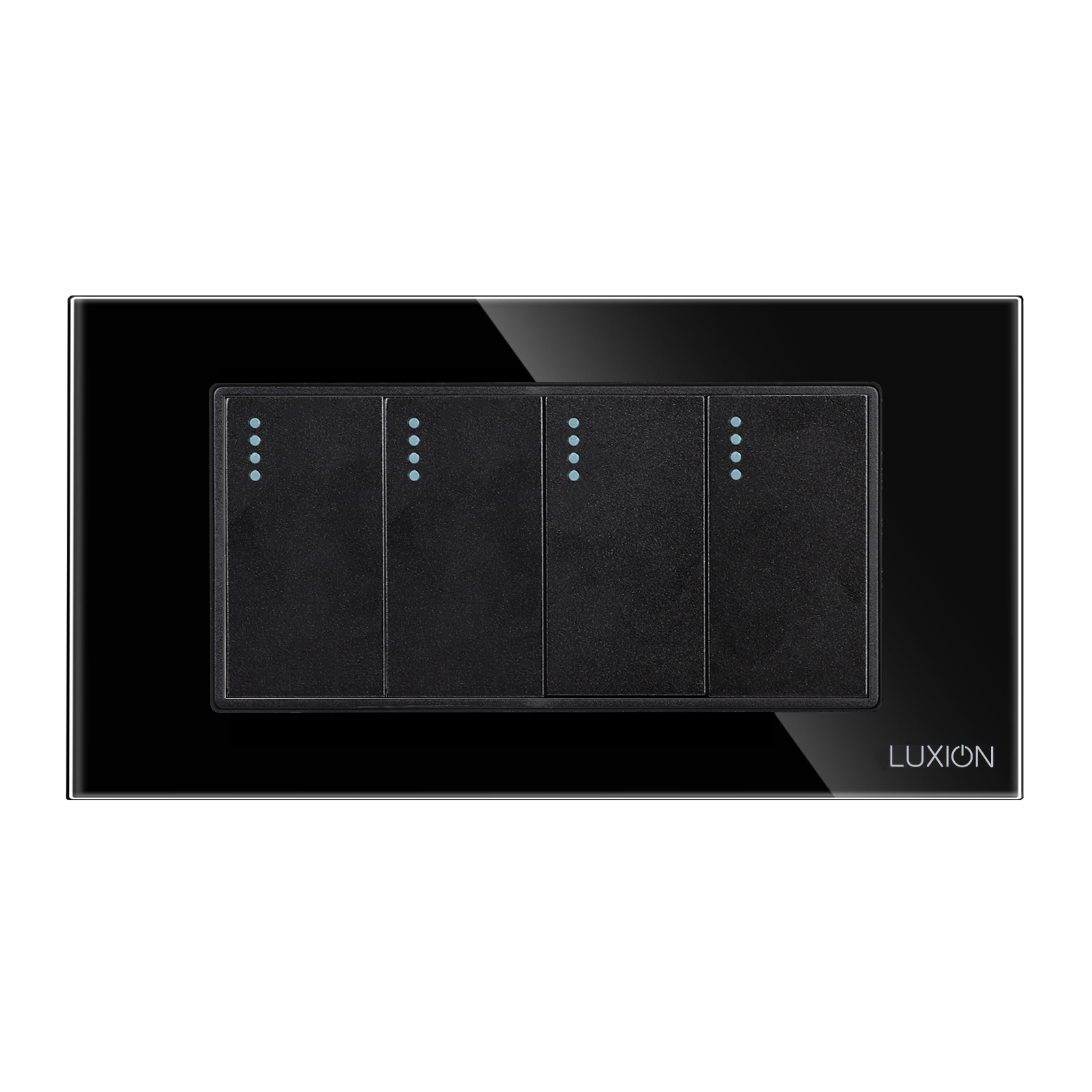 Intrerupator Cvadruplu LUXION Sticla, Italian - imagine 6