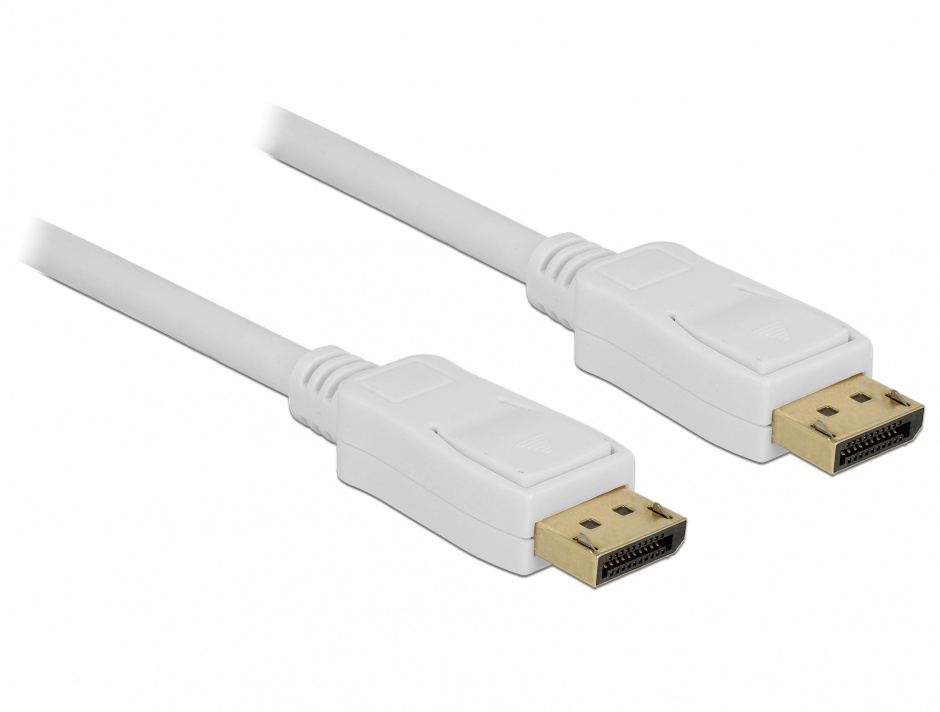 Cablu Displayport 1.2 Delock 4K 60Hz 10m Alb