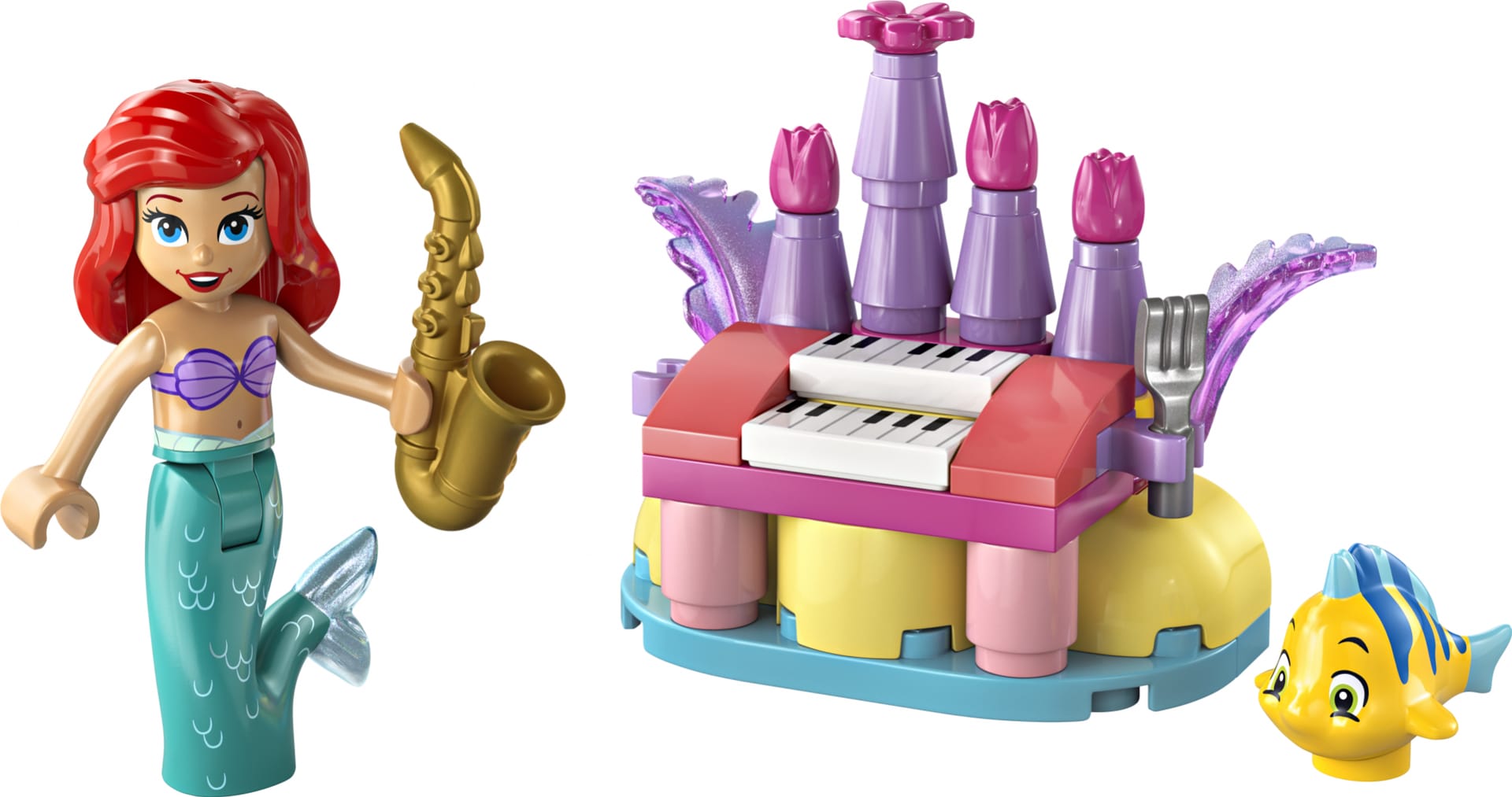 LEGO Disney Princess Ariel și Flounder - Distraf Muzical - imagine 4
