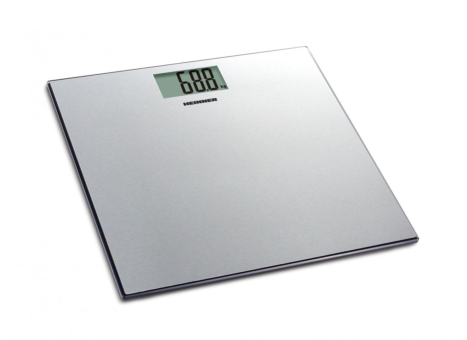 Cântar Baie Heinner SoftSilver 180kg, Inox, Display LCD - imagine 2