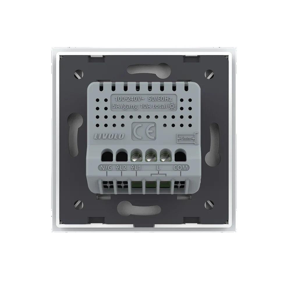 Întrerupător Touch Timer LIVOLO, Sticlă - imagine 4