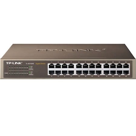 Switch TP-Link TL-SG1024D Gigabit 24 Porturi Metalic - imagine 2