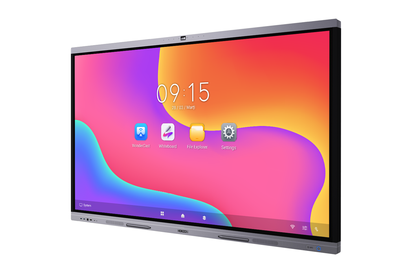 Display Interactiv HORIZON A3C 65" 4K UHD - Colaborare Premium - imagine 2