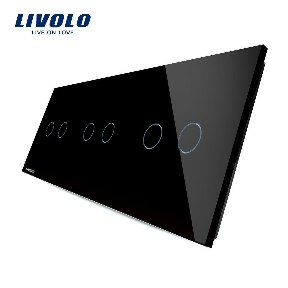 Panou Touch Livolo Sticlă, 3 Comenzi, LED - imagine 7