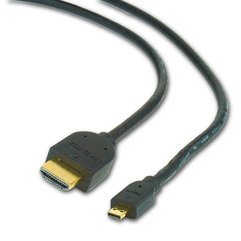 Cablu Micro-HDMI 3m Gembird CC-HDMID-10 Conectori Auriti