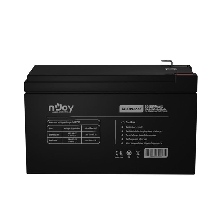 Acumulator Njoy 12V UPS Long Life 8 ani