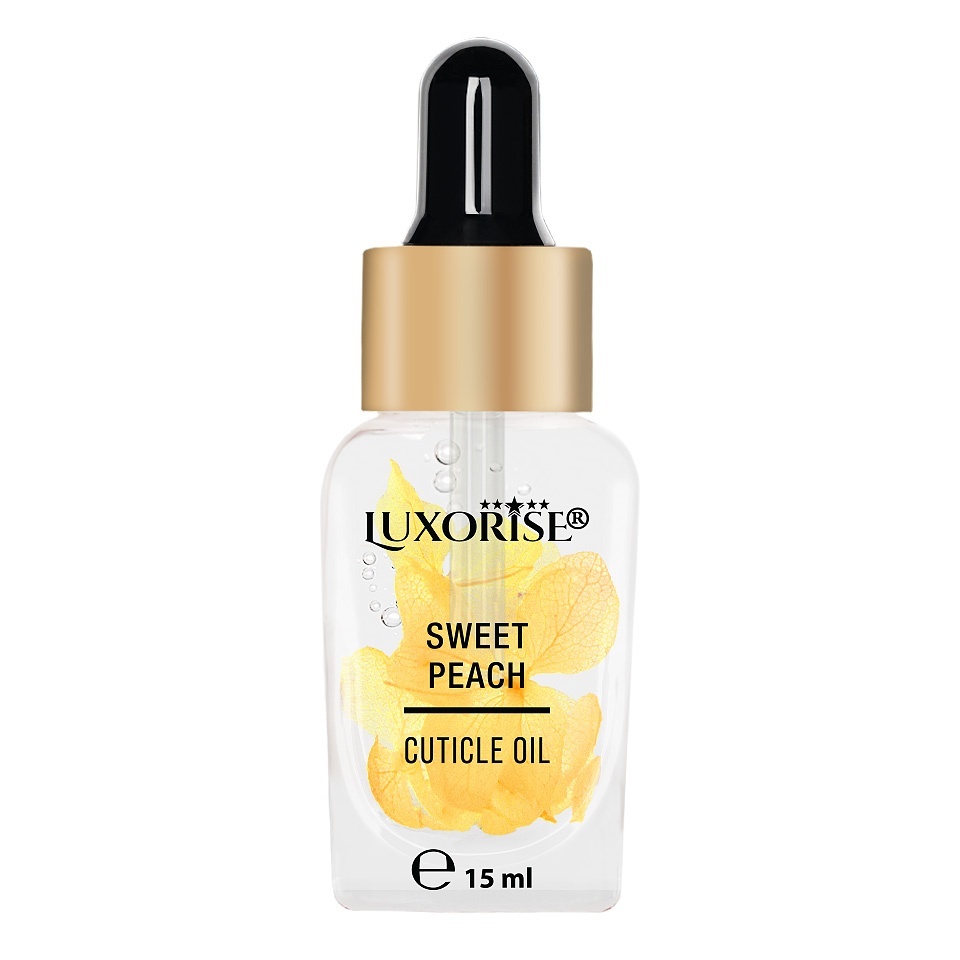 Ulei Cuticule Sweet Peach Luxorise, 15 ml