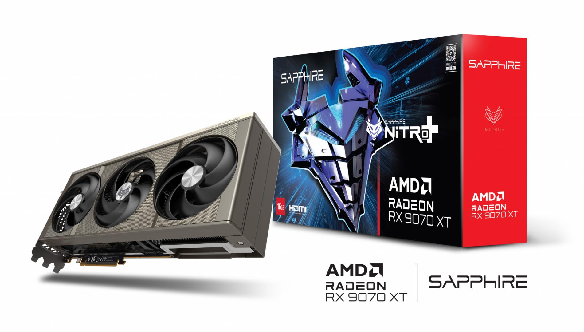 Placă Video SAPPHIRE RX 9070 XT Nitro+ Gaming Premium