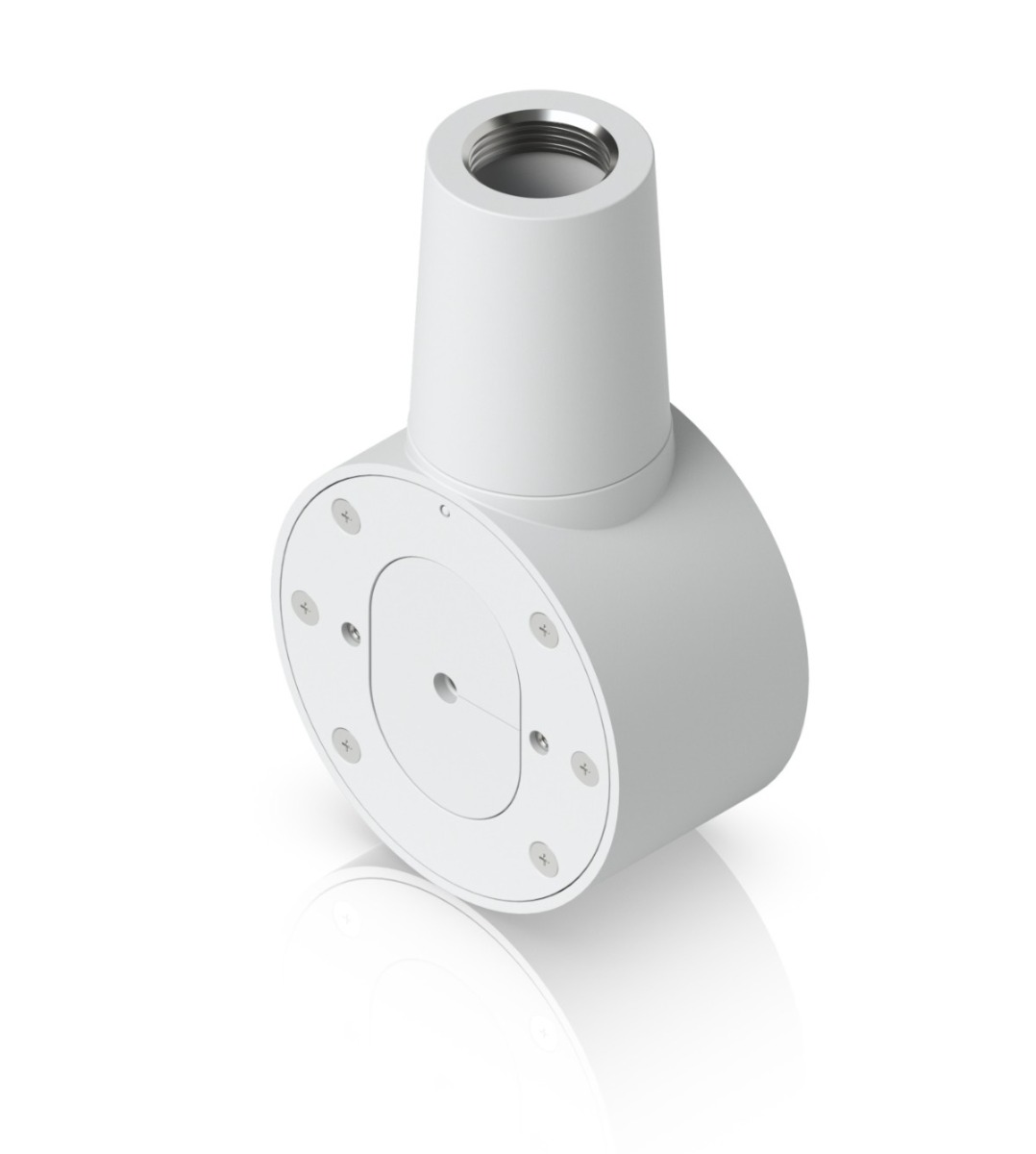 Cutie de jonctiune compacta Ubiquiti UACC-Camera-CJB-W, pentru camere UniFi Dome si Turret, rezistenta la manipulare, montare multipla
