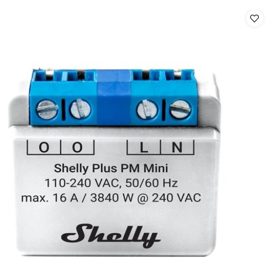 Contor Energie Shelly Plus PM mini, Smart Home, 16A