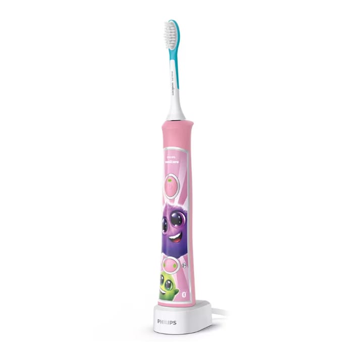 Periuță Electrică Copii Philips Sonicare For Kids Roz - imagine 3