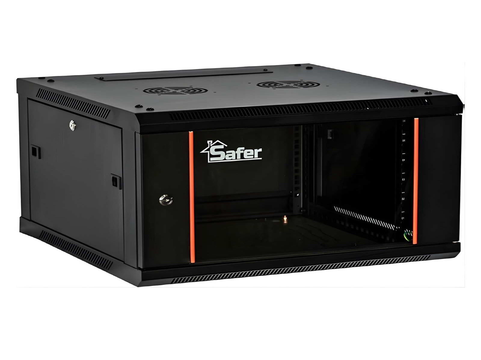 Rack 4U Perete Safer Yală Sticlă Securizată