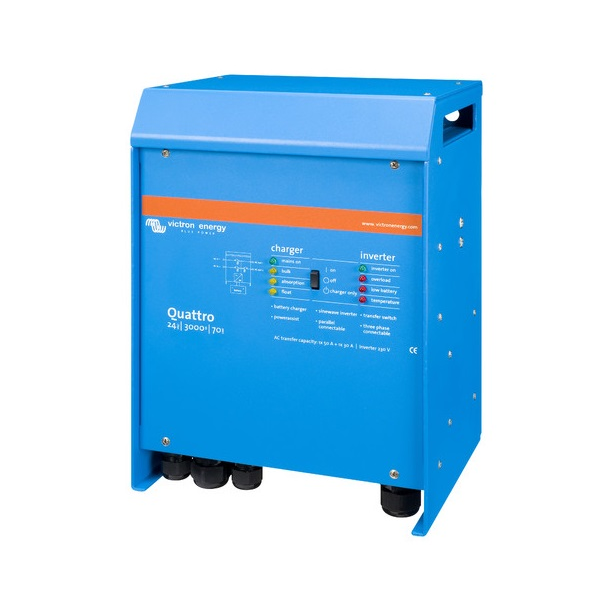 Invertor Victron Energy Quattro 24V 3000VA - Sistem Complet UPS - imagine 2