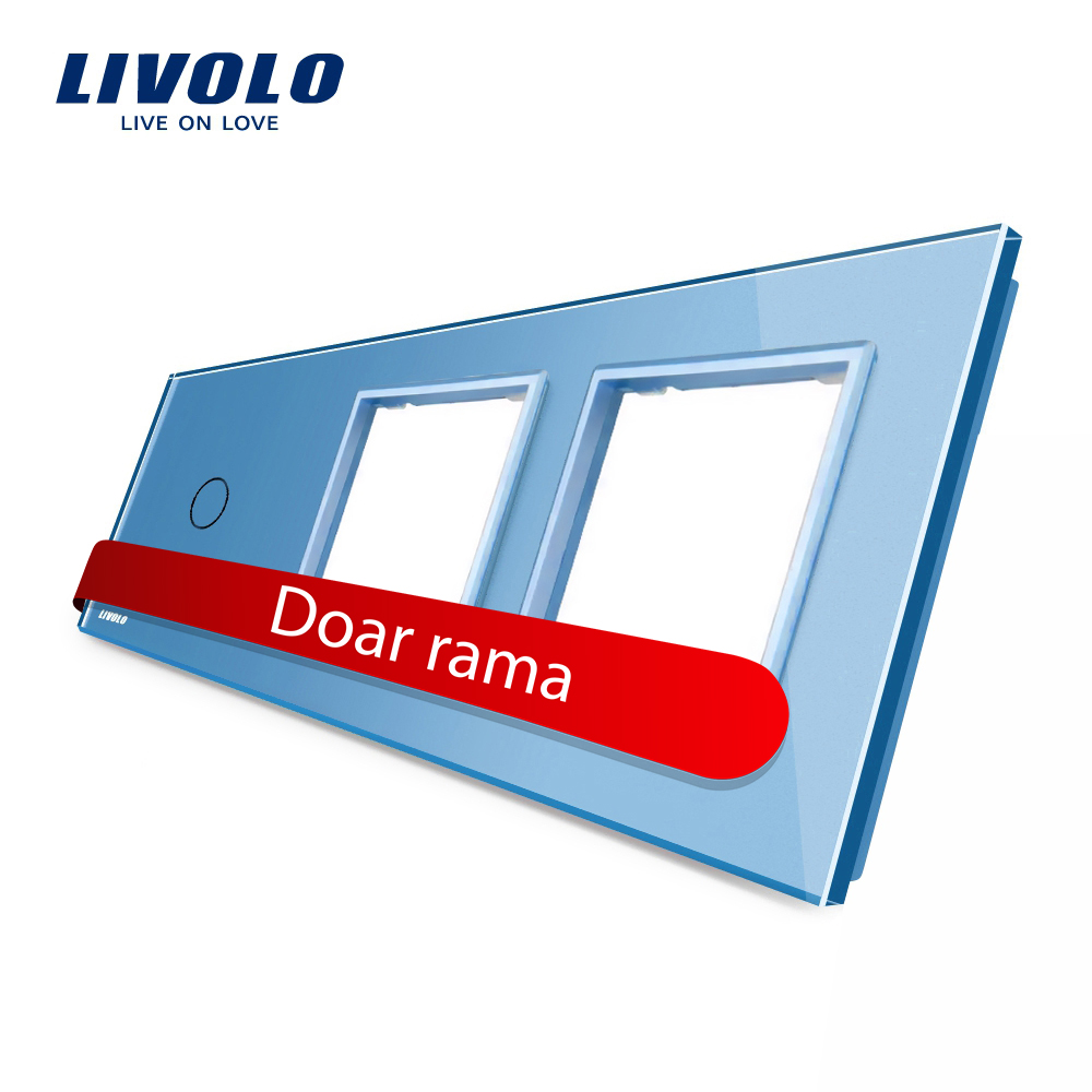 Panou Touch Livolo Sticla cu 2 Prize - imagine 11