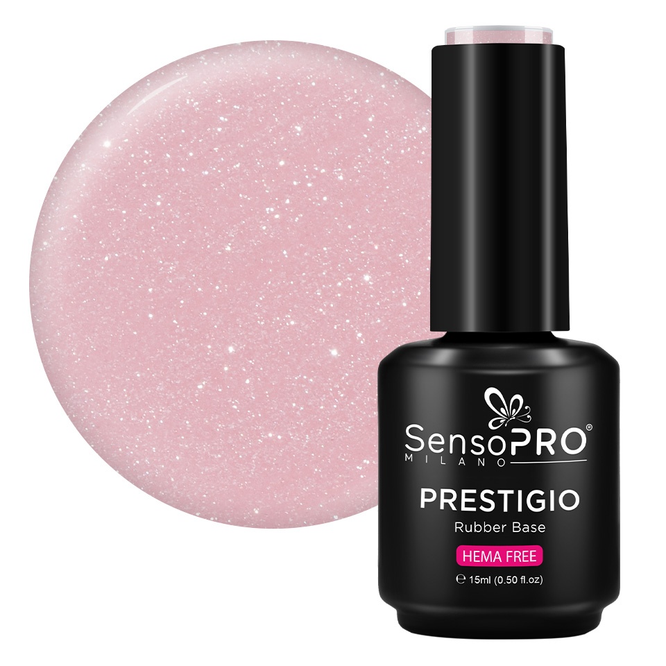 Rubber Base PRESTIGIO Pinky Promise 15ml SensoPRO