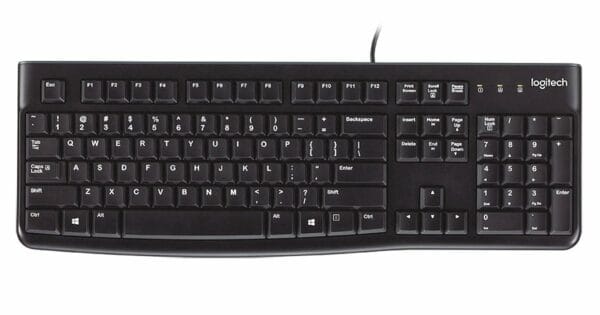 Tastatura Logitech K120 USB, Ergonomica, Plug & Play - imagine 3