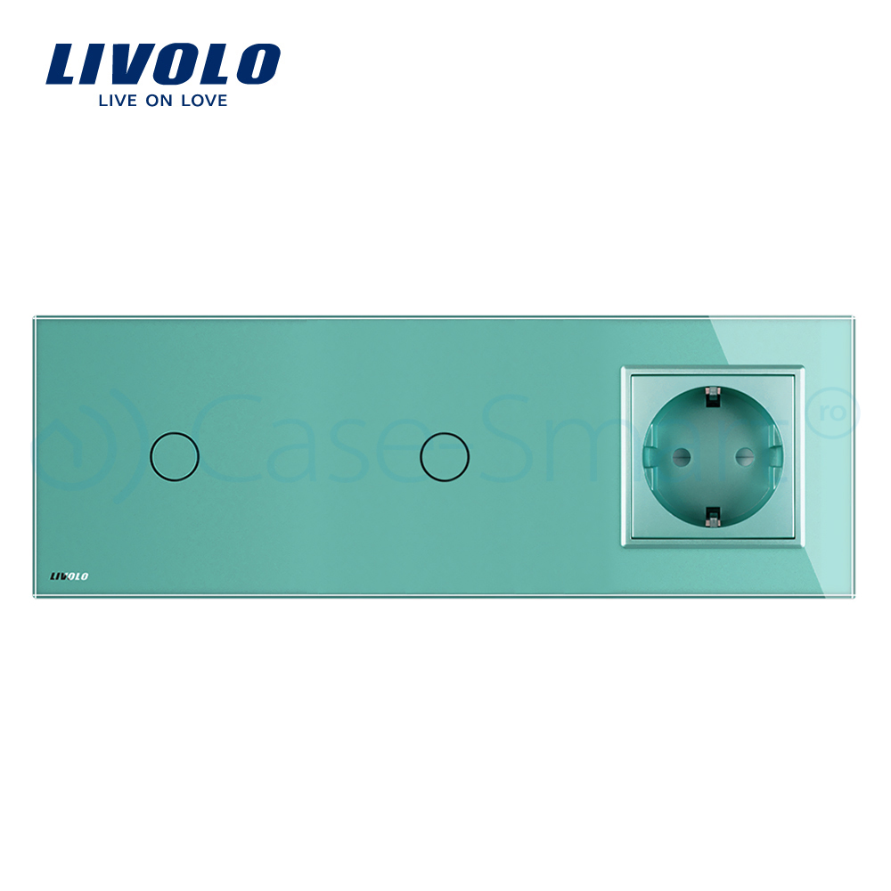 Intrerupator Livolo Touch Sticla + Priza - imagine 12