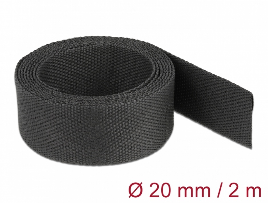 Tub termocontractabil Delock 2:1, 2m, 20mm