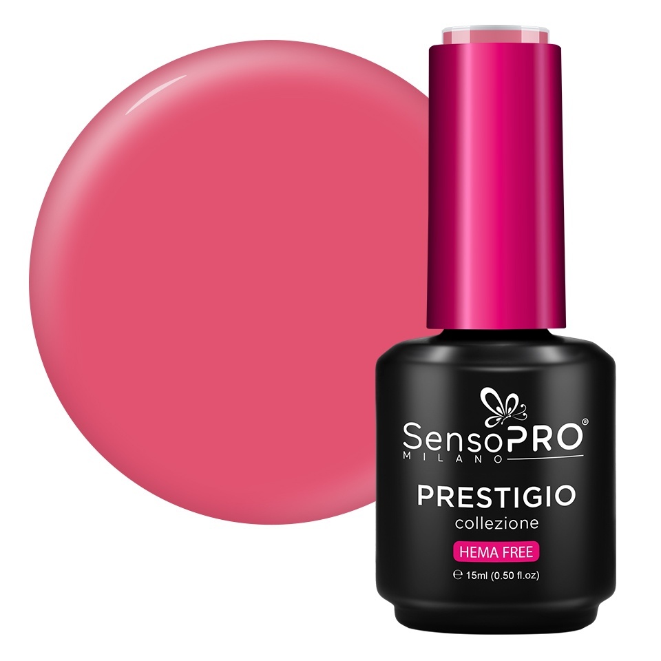 Oja Semipermanenta PRESTIGIO Pink Party 15ml