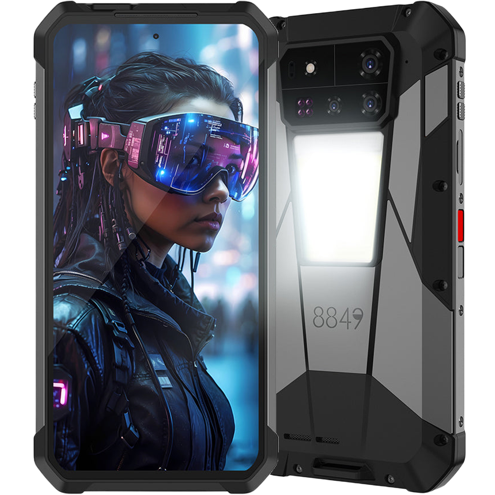 Unihertz Tank 4 Pro, Rugged cu Proiector 720P