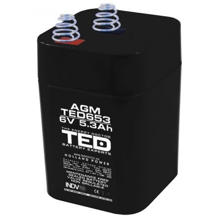 Acumulator 6V 5.3Ah VRLA Ted Electric
