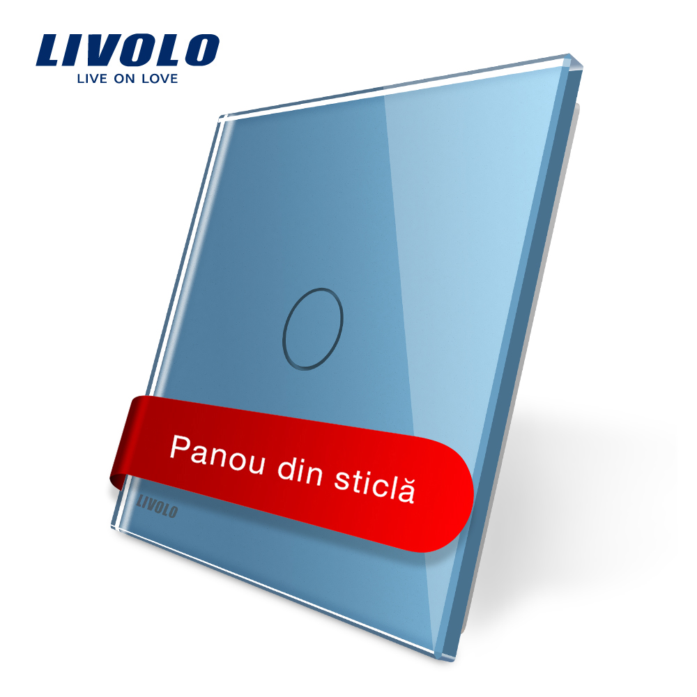 Panou Touch Livolo din Sticlă, Design Modern și LED - imagine 14