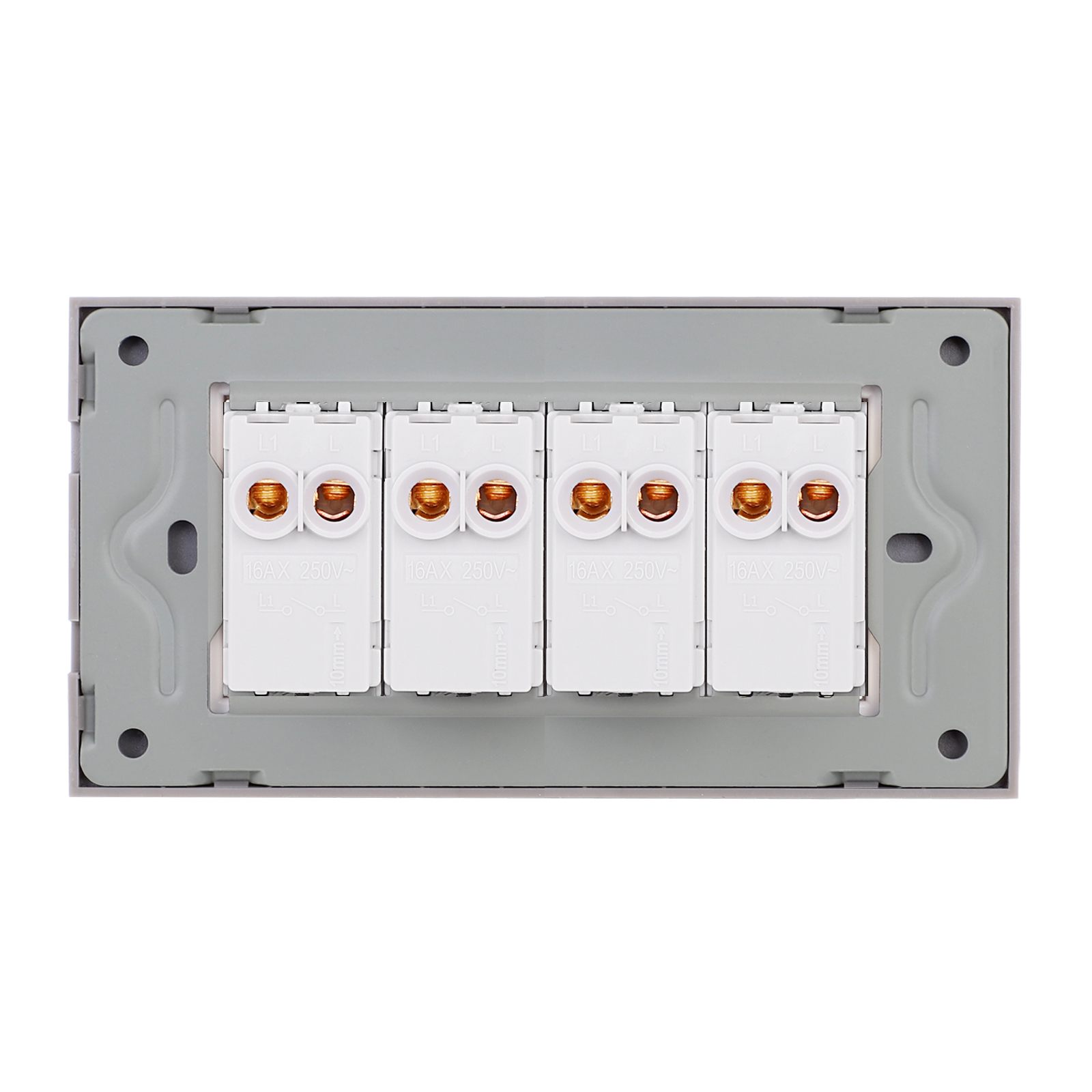 Intrerupator Cvadruplu LUXION Sticla, Italian - imagine 16