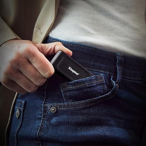 SSD Extern Portabil Kingston XS1000 1TB USB 3.2 - Negru - imagine 10