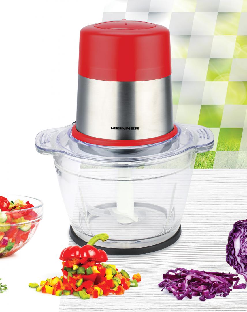 Tocator Legume HMC-D300RD 300W Bol Inox 1L - Profesionist - imagine 3