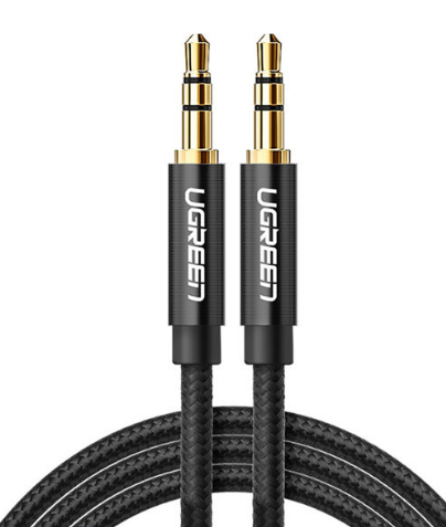 Cablu Audio Ugreen AV112 3.5mm Jack Stereo 2m Negru