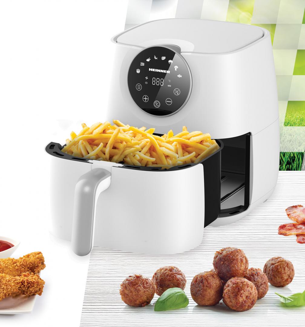 Friteuză Aer Cald Heinner 5.7L 1700W - 8 Programe Digitale - imagine 5
