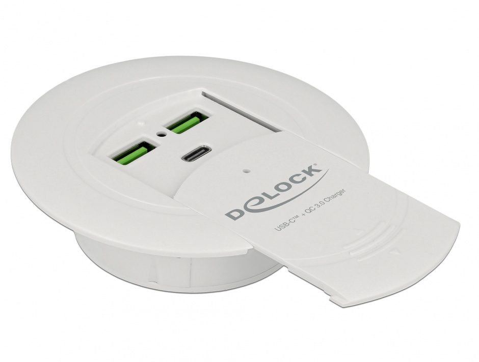 Incarcator Delock 85W USB-C PD QC 3.0 masa