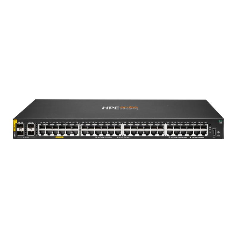 Switch HPE Aruba CX 6100 48G PoE 4SFP+ 370W - Enterprise