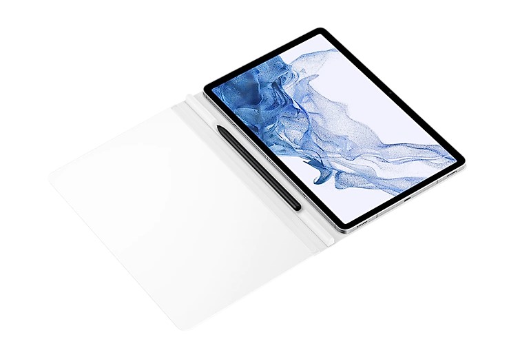 Husa Samsung Galaxy Tab S8 Note View Cover Alb - imagine 4