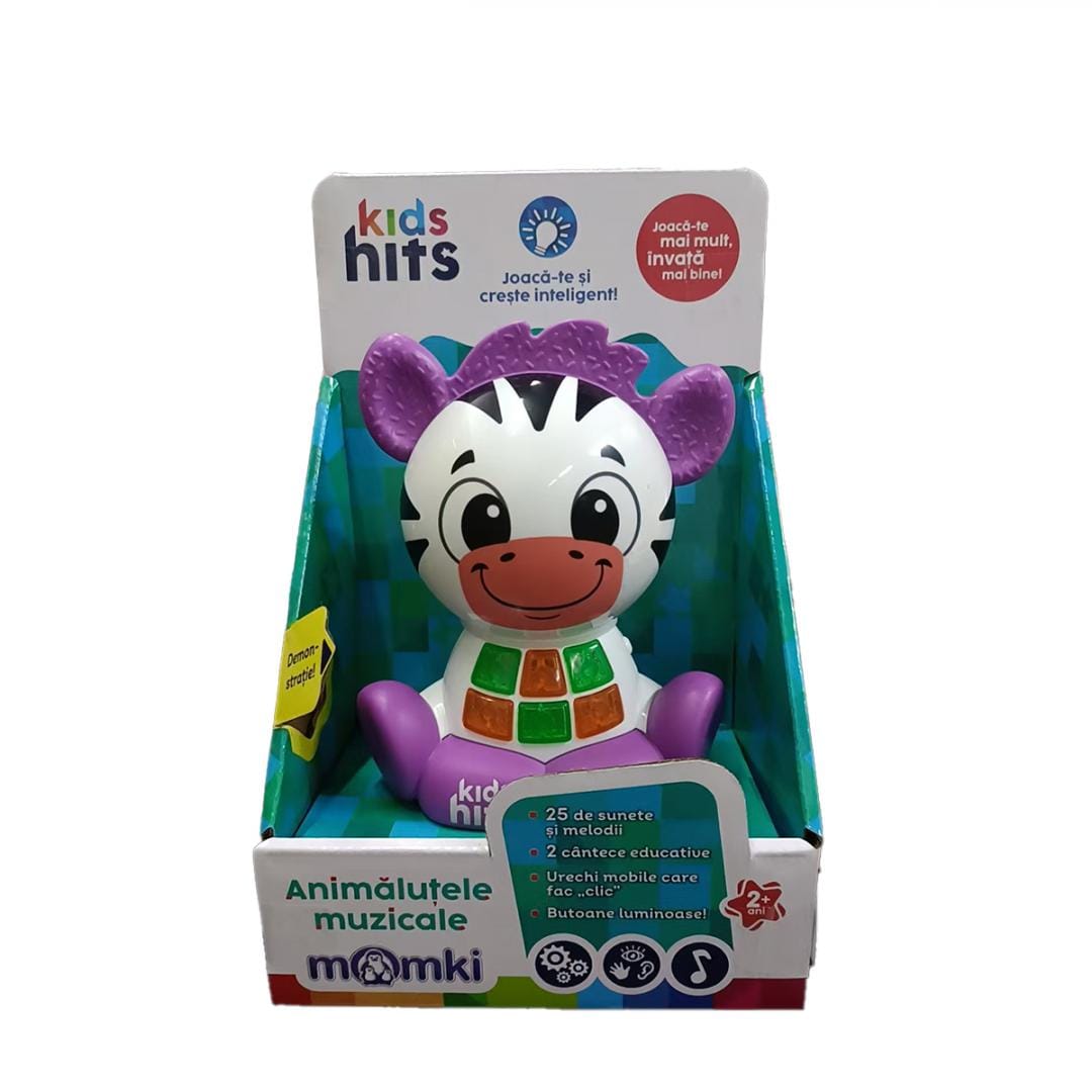 Jucarie Bebelusul Zebra Kids Hits - Interactiva cu Melodii - imagine 4