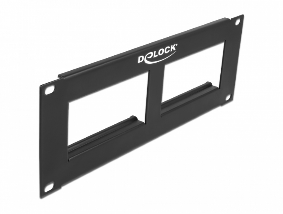 Panou Easy 45 10" Negru, Delock 81379