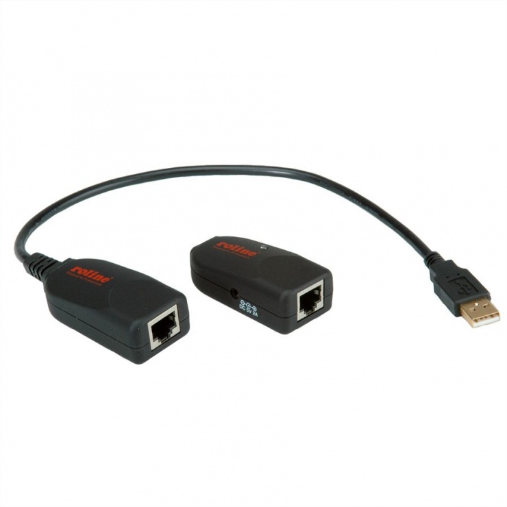 Prelungitor USB RJ45 50m Roline 12.04.1100