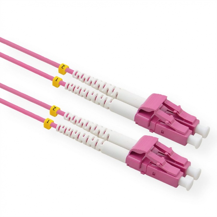 Cablu Fibra Optica LC-LC OM4 Low Loss 2m Value