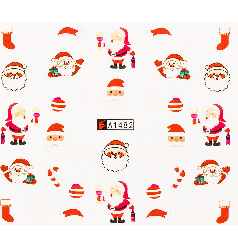 Tatuaj Unghii LUXORISE Santa's Joy A1482 | Design Festiv