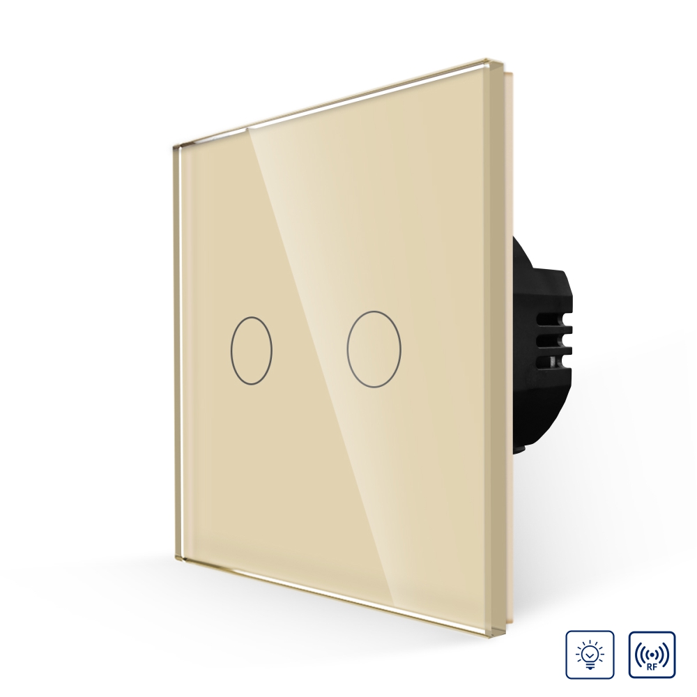 Intrerupator Touch Dublu Variator RF433 - imagine 9
