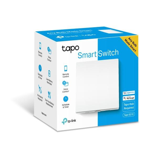 Întrerupator Inteligent TP-Link Tapo S210 - Smart Home cu Hub - imagine 3