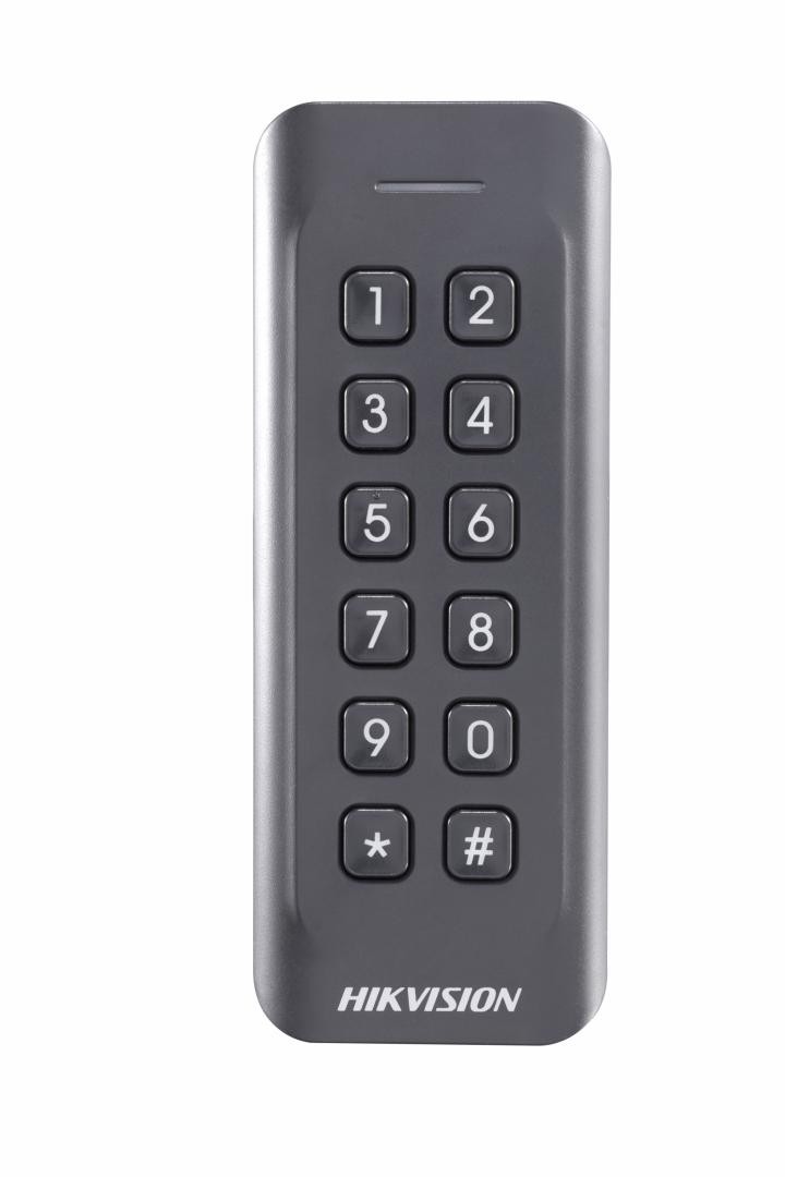 Cititor Carduri Hikvision DS-K1802EK cu Tastatura - IP65